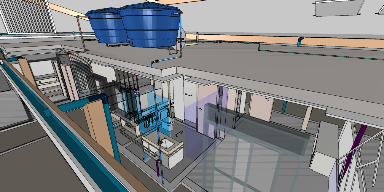 Projeto Hidraulico em Bim. Arquivo Pessoal